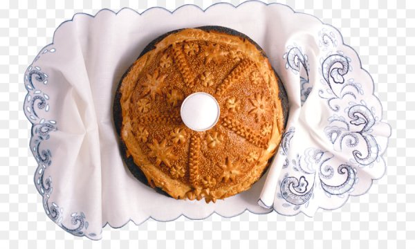 Хлеб соль на прозрачном фоне