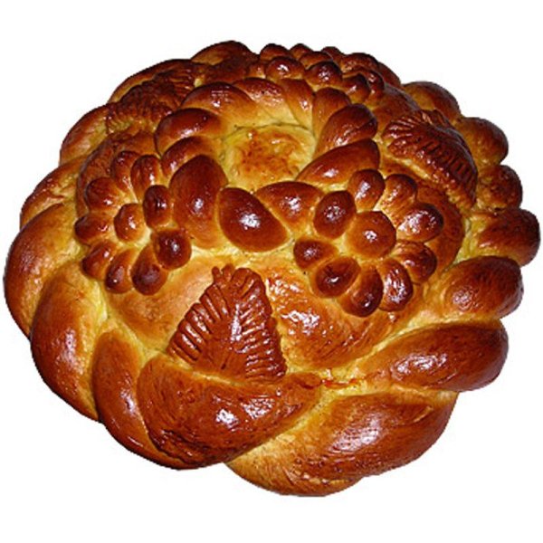 Каравай на прозрачном фоне