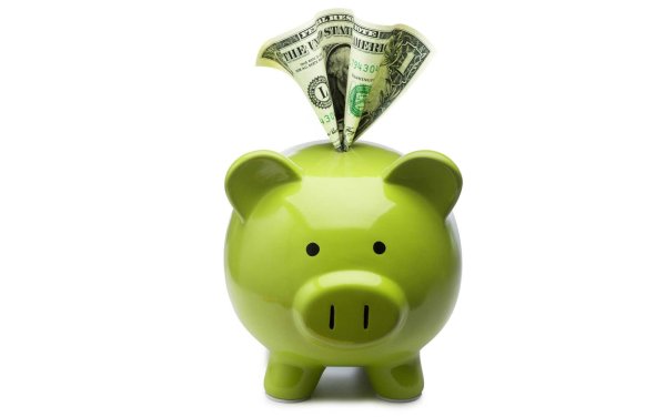 Копилка зеленая