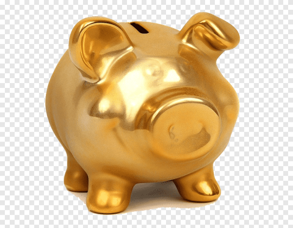 Копилка на прозрачном фоне