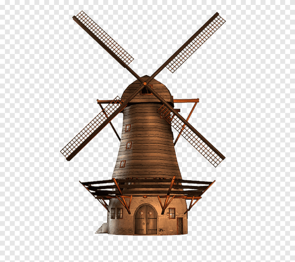 Мельница вид спереди