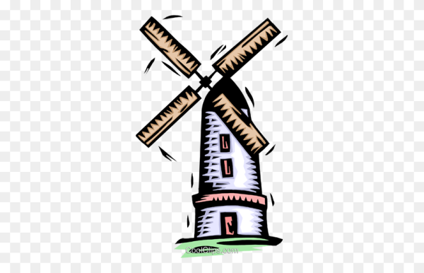 Мини рисунок мельницы