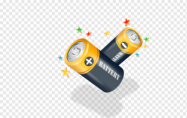 Батарейка на прозрачном фоне