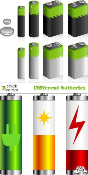 Батарейка клипарт