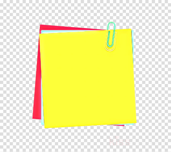 Лист со скрепкой