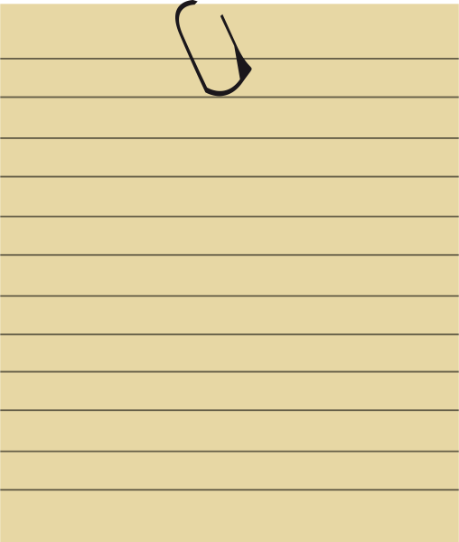 Лист для заметок