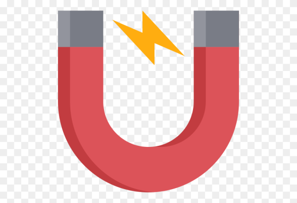 Магнит transparent logo