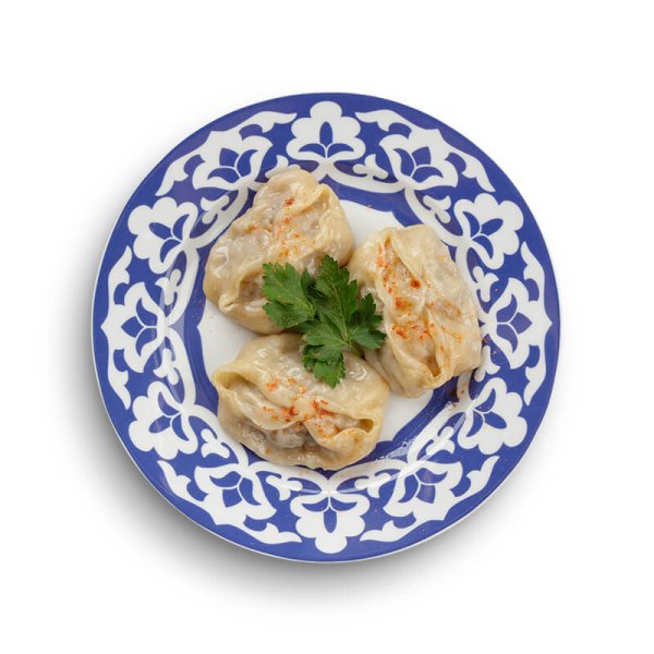 Вареники в тарелке