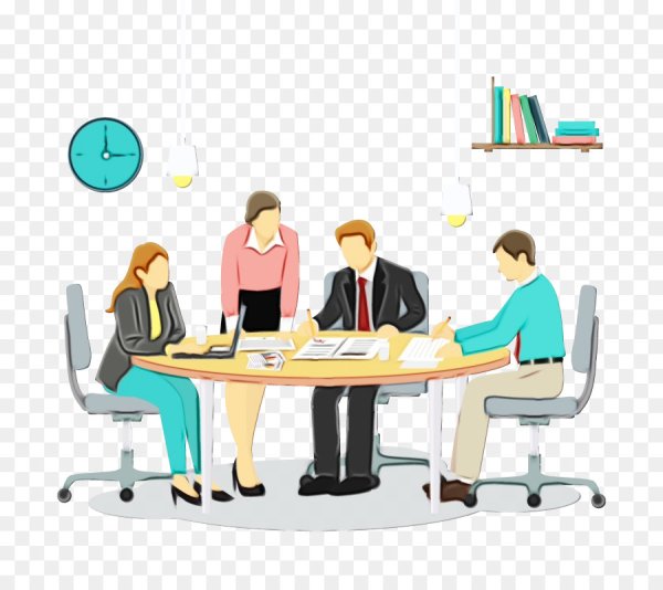 Совещание анимация