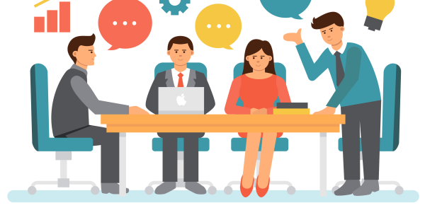 Совещание иллюстрация