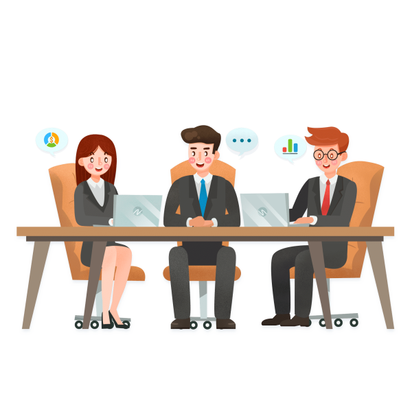 Совещание иллюстрация