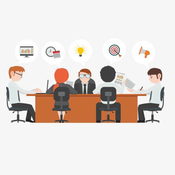 Иконки встречи в переговорах