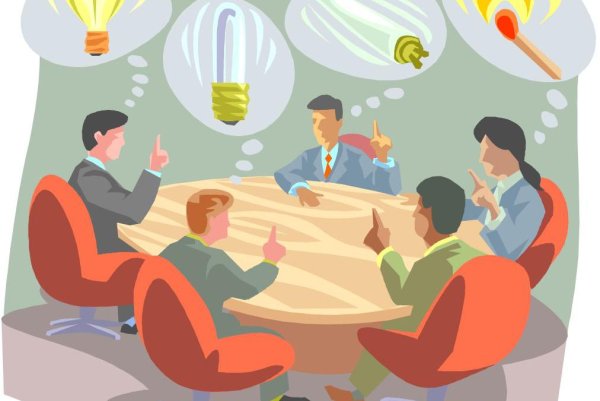 Совещание иллюстрация