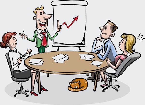 Переговоры иллюстрация