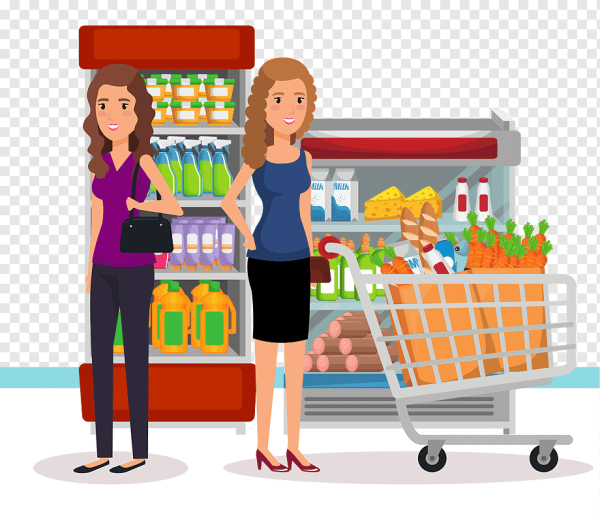 Нарисовать супермаркет