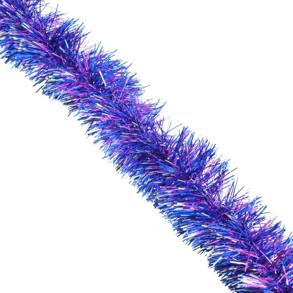 Мишура Рубиновая тайна серебро/красный 2,09м арт.215-132