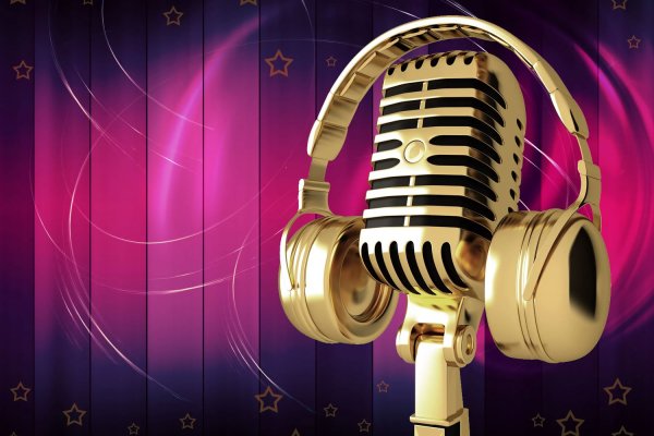 Вокальная студия фон