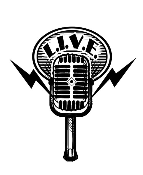 Студийный микрофон вектор