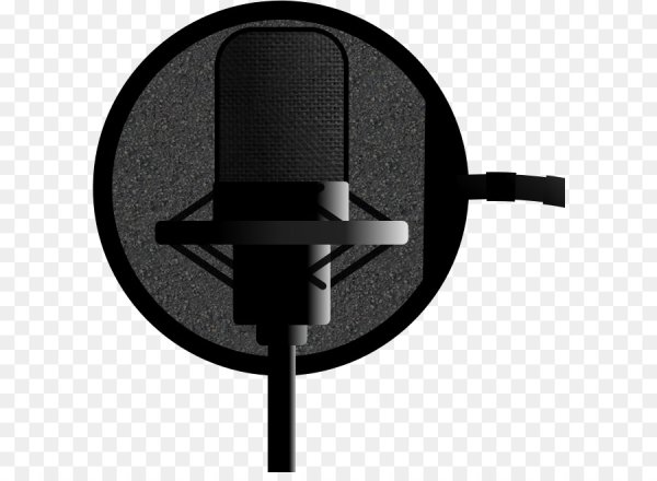 Микрофон для студии вектор