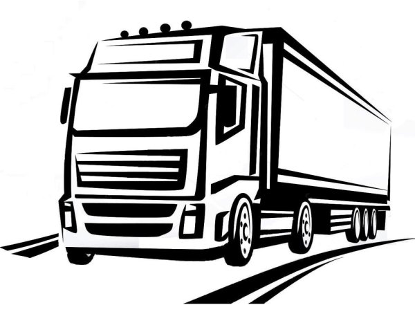 Грузовой автомобиль вектор