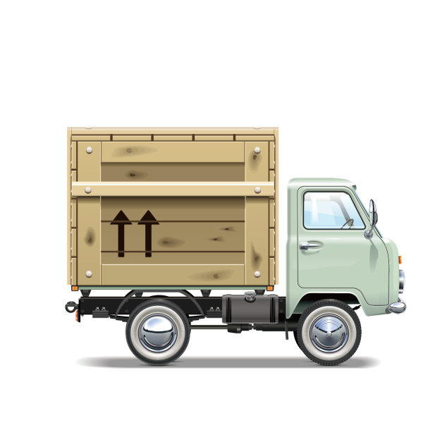 Грузовик вектор