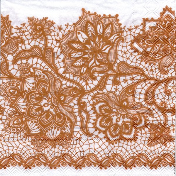 Кружево, золотой