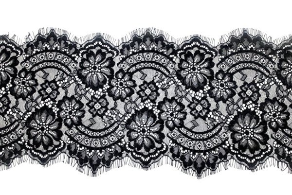 Черный кружевной узоры