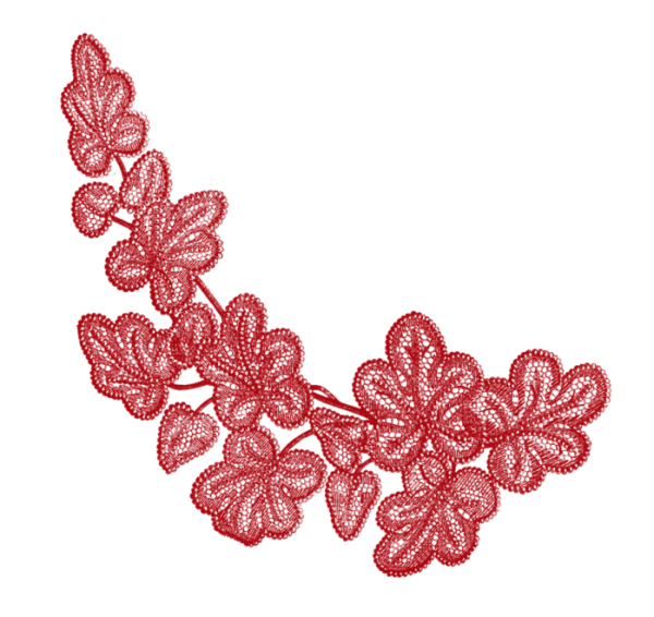 Кружево цветы