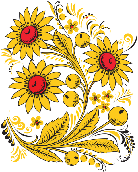 Хохломские узоры