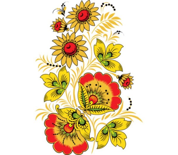 Хохломская роспись