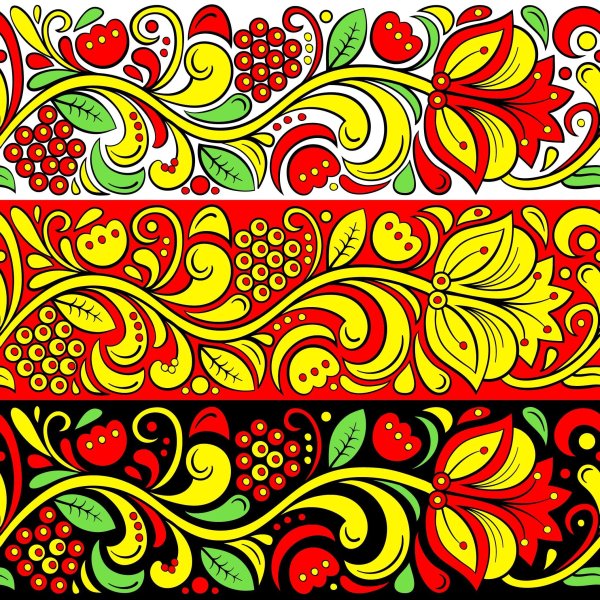 Баннер Хохлома