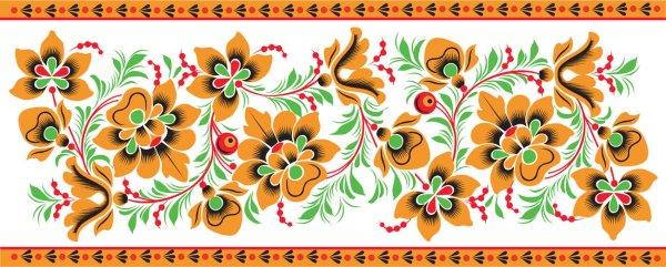 Орнамент в народном стиле