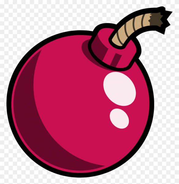 Бомба мультяшная
