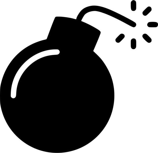 Бомба пиктограмма