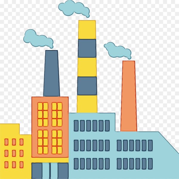 Завод рисунок