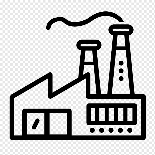 Завод иллюстрация
