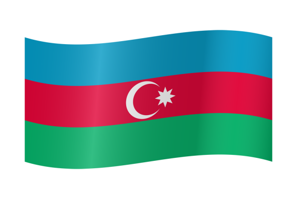 Azerbaijan флаг вектор