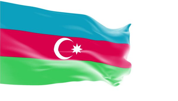 Республика Азербайджан флаг