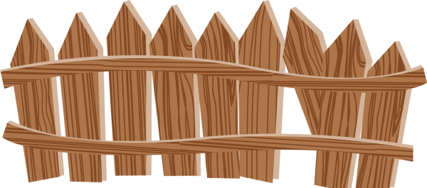 Забор мультяшная