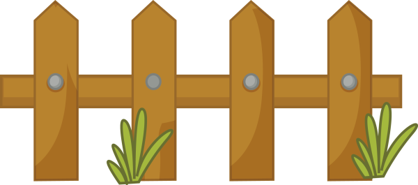 Забор мультяшный