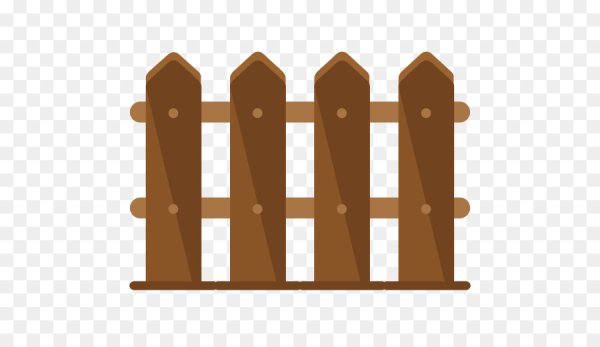 Забор векторный