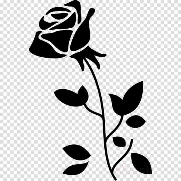 Силуэты цветов