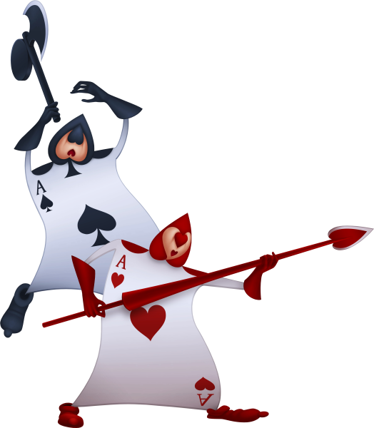 Карты из Алисы в стране чудес