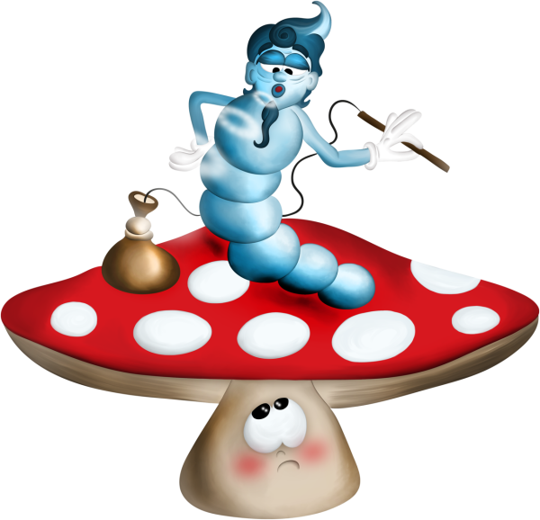 Алиса в стране чудес герои PNG