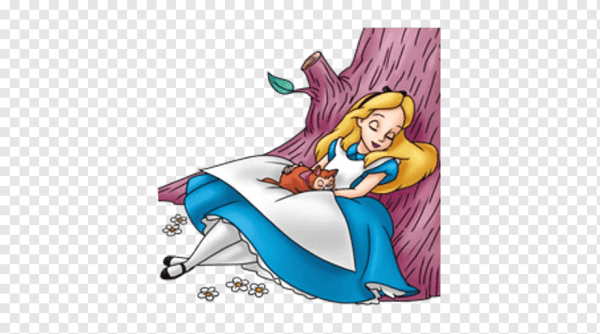 Алиса в стране чудес Дисней спит