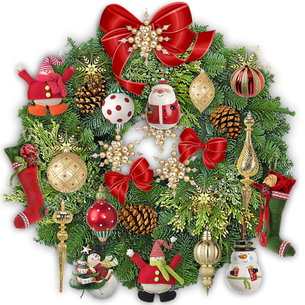 Новогодние элементы