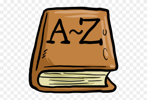 Словарик клипарт