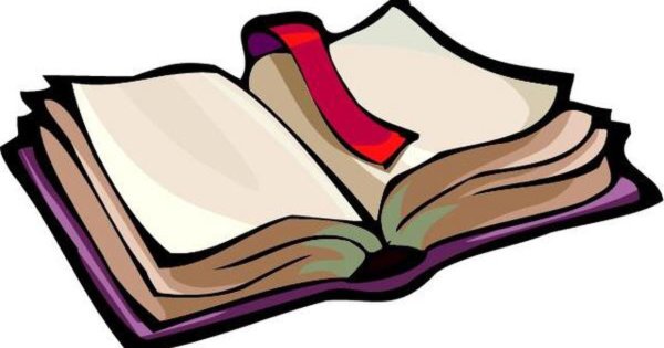 Рисунок раскрытой книги для детей