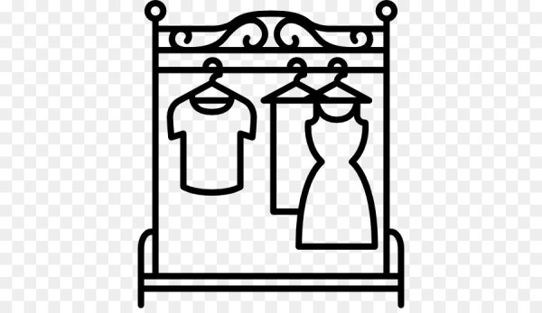 Вешалка силуэт