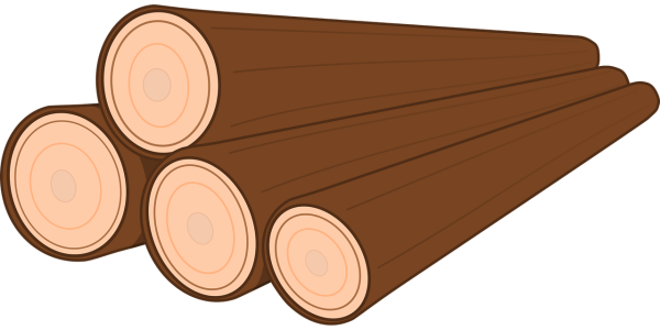 Стопка бревен